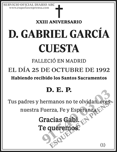 Gabriel García Cuesta